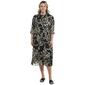 Womens Nanette Lepore 3/4 Sleeve Clip Dot Dress - image 1