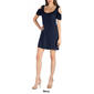 Womens 24/7 Comfort Apparel Open Shoulder Mini A-Line Dress - image 3