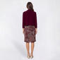 Womens Perceptions 3/4 Sleeve Floral Shift Jacket Dress - image 2