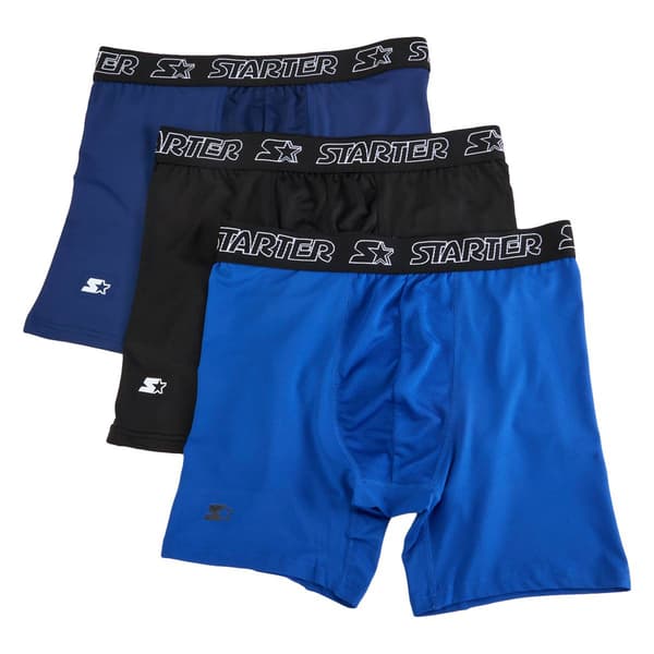 Mens Starter 3pk. Essential Performance Boxer Briefs - image 