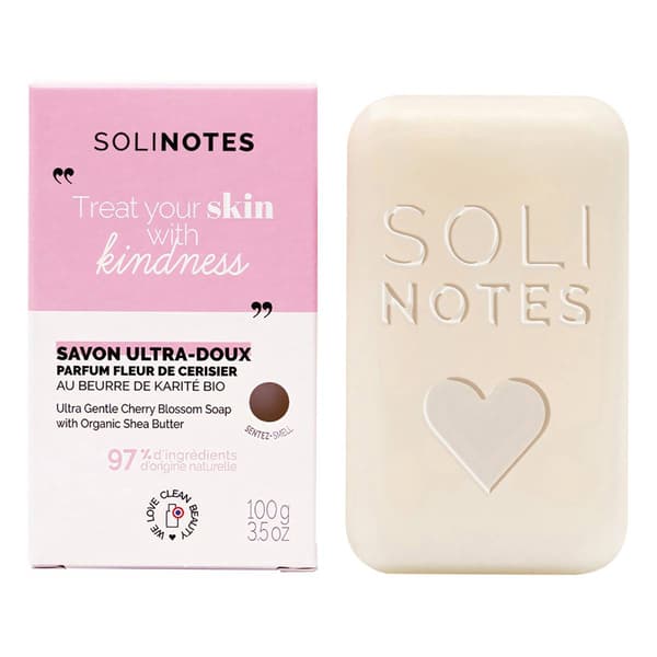 Solinotes Cherry Blossom Bar Soap - image 