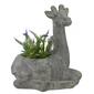Northlight Seasonal 16in. Seated Giraffe Outdoor Garden Planter - image 6