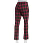 Juniors Joe B Plaid Millenium Ankle Pants - Red/Black - image 2