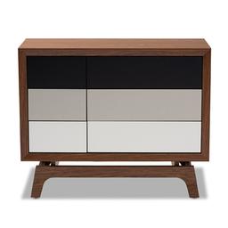 Baxton Studio Svante 6 Drawer Chest