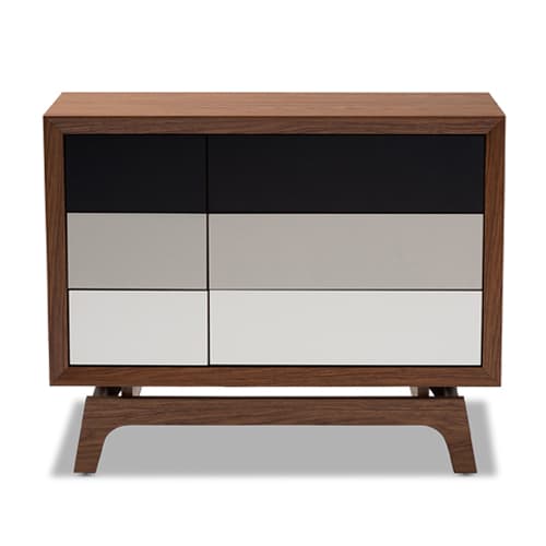 Baxton Studio Svante 6 Drawer Chest