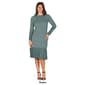 Womens 24/7 Comfort Apparel Ribbed Knit Sweater Dress - image 4