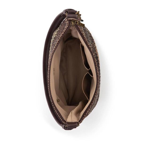 The Sak Sequoia Medium Crochet Hobo - Aspen Stripe