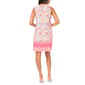 Womens MSK Sleeveless Floral Keyhole Back Shift Dress - image 4