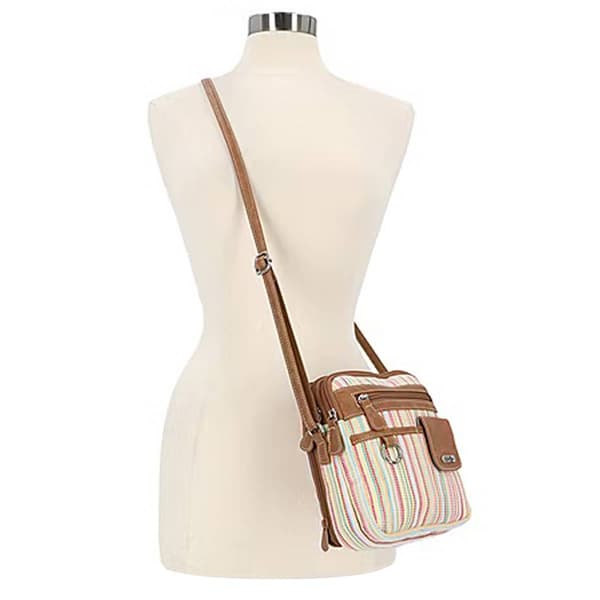 MultiSac North/South Zip Around Crossbody - Candy