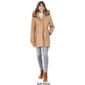 Womens Nine West Faux Wool Duffle w/Faux Fur Trimmed Hood - image 10