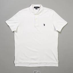 Mens U.S. Polo Assn.® Short Sleeve Pique Polo