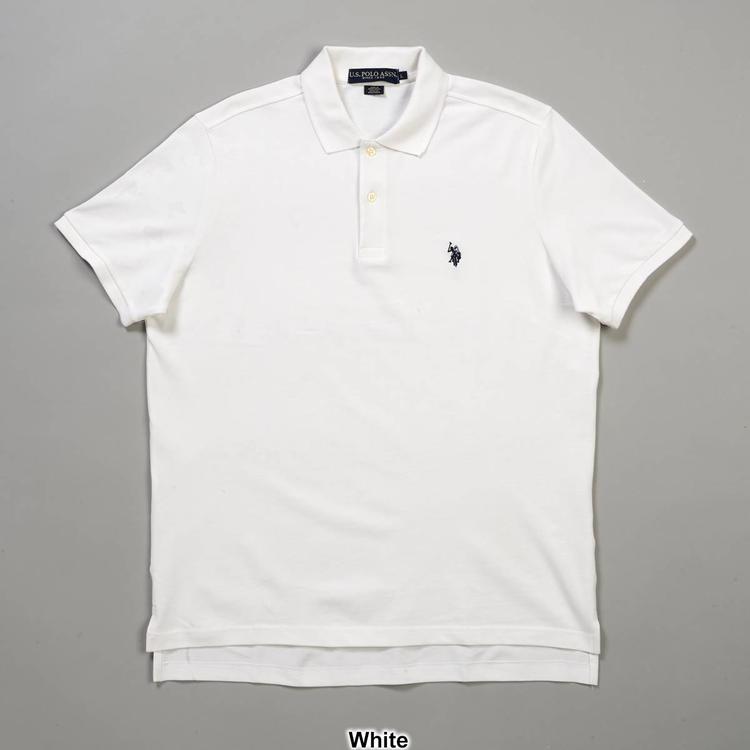 Mens U.S. Polo Assn.® Short Sleeve Pique Polo