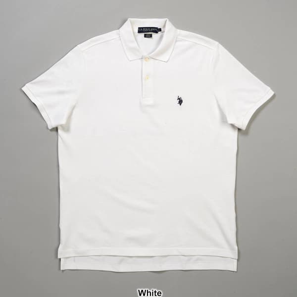 Mens U.S. Polo Assn.® Short Sleeve Pique Polo