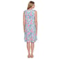 Womens Multiples Sleeveless Watercolor Leaf A-Line Dress - image 2