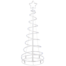 Northlight 4ft. LED Color Changing Outdoor Spiral Christmas Tree