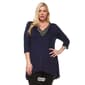 Plus Size White Mark Luna Tunic Top - image 8