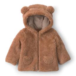 Baby Boy (3-24M) Carter''s(R) Bear Teddy Fleece Zip-Up Hoodie