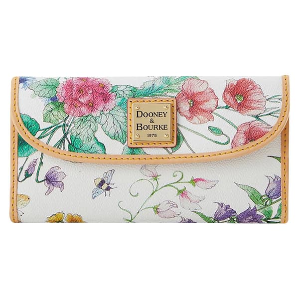 Womens Dooney & Bourke Botanical Continental Clutch - image 