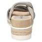 Womens Easy Street Ja Knotted Wedge Slide Sandals - image 3
