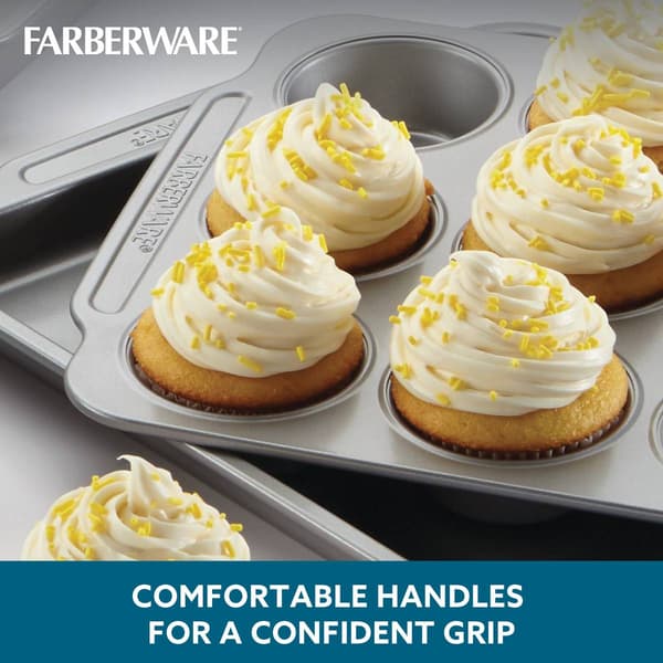 Farberware&#174; Non-Stick Bakeware Double Batch Muffin & Cupcake Pan