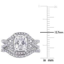 Gemstone Classics™ Diamond & Lab Created White Sapphire Ring