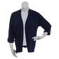 Petite Hasting & Smith 3/4 Sleeve Open Front Knit Cardigan - image 1
