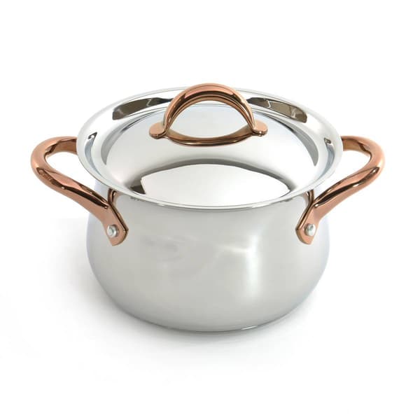 BergHOFF Ouro 18/10 Stainless Steel 8in. Stockpot w/ Lid
