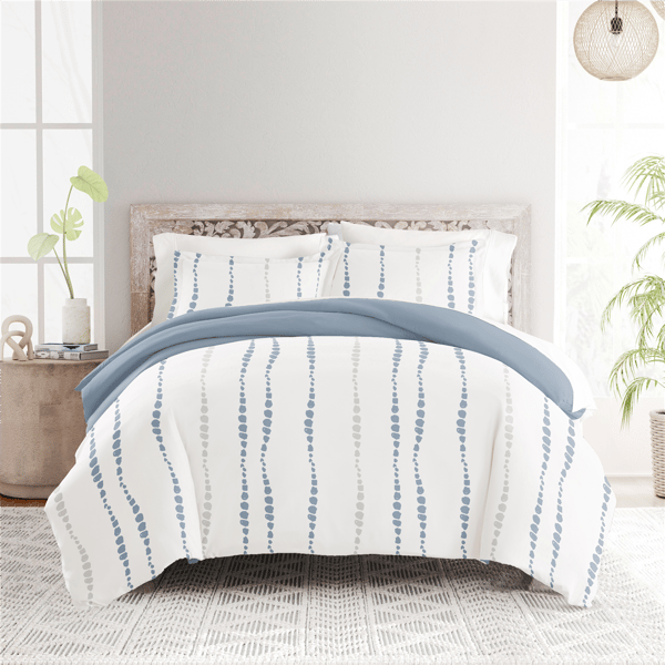 Soft Essentials Ultra-Soft Urban Vibe Reversible Duvet Cover Set