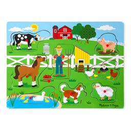 Melissa &amp; Doug® 8pc. Old MacDonald's Farm Sound Puzzle