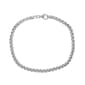 8.5in. Sterling Silver Franco Bracelet - image 1
