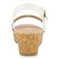 Big Girls DKNY Amber Metal Strap Wedge Sandals - image 4