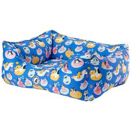 CJ Cotton 25in. Lazy River Cuddler Pet Bed