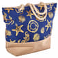 Renshun Metallic Nautical Beach Tote - image 3