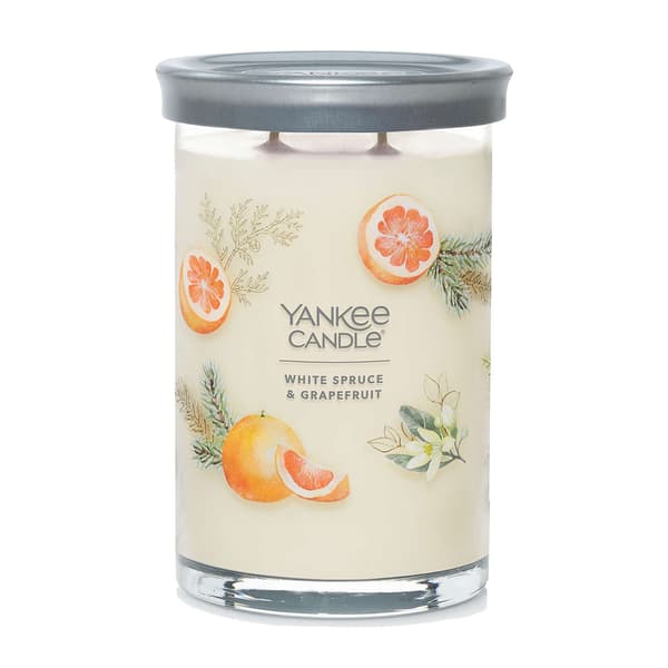 Yankee Candle&#40;R&#41; 22oz. Signature White Spruce & Grapefruit Candle - image 