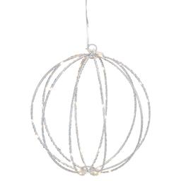 Northlight Seasonal 8in. LED Christmas Hanging Ball Decor