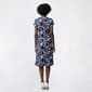 Petite Sami & Jo Short Sleeve Puff Floral Sarong Sheath Dress - image 3