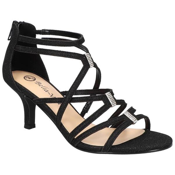 Womens Bella Vita Karlette Glitter Dress Sandals - image 