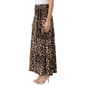 Womens NY Collection Pull On Tie Waist Brown Pelage Maxi Skirt - image 3