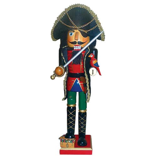 Santa's Workshop 15in. Pirate Nutcracker - image 