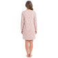Womens Sophia Long Sleeve Floral Nightshirt - image 2