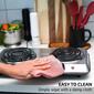 Ovente Electric Double Coil Burner 6 & 5.75in. Cooktop  - Silver - image 3