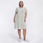 Plus Size Elizabeth & Nicole(R) Short Sleeve Wallpaper Waltz Gown - image 1