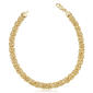 Gold Classics(tm) 14kt. Gold Filled 7.5in. Byzantine Bracelet - image 1