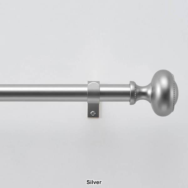 DKNY Barrett 66in. Curtain Rod Set