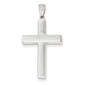 Gold Classics(tm) 14kt. Polished Hollow White Gold Pendant - image 1