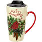 Godinger 18oz. Merry Christmas Cardinal Mug - image 1