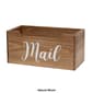 Elegant Designs Farmhouse Wooden Decorative "Mail" Organizer Box - image 9