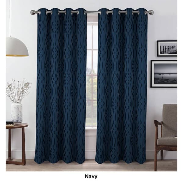 Jacquard Grommet Panel Curtain