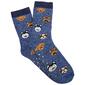 Mens Davco&#40;R&#41; Dogs Cabin Slipper Socks - image 1