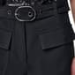 Womens DKNY Belted Patch Pocket Crepe Shorts - image 5
